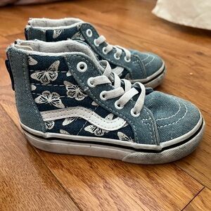 Denim Butterfly Vans